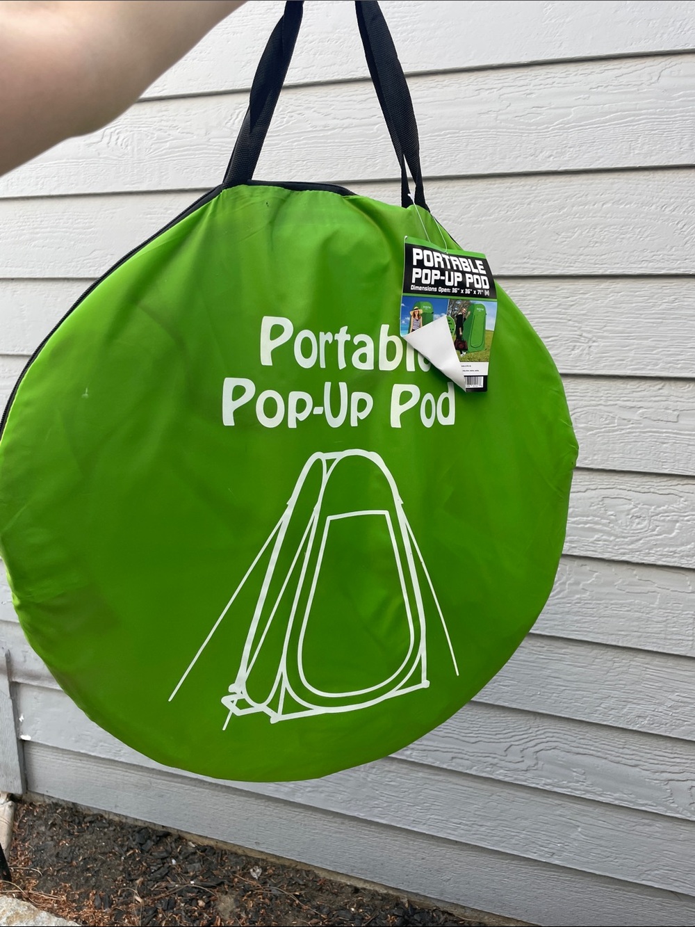 Pop-Up Pod Gigatent Portable Privacy Tent - Bright Green